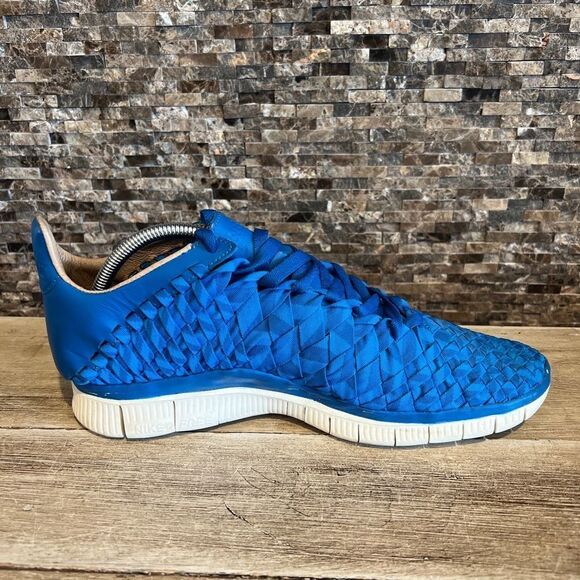 NIKE FREE INNEVA WOVEN SP PHOTO BLUE 2013 598384 400 Size 10 EUC Mint - Picture 4 of 8